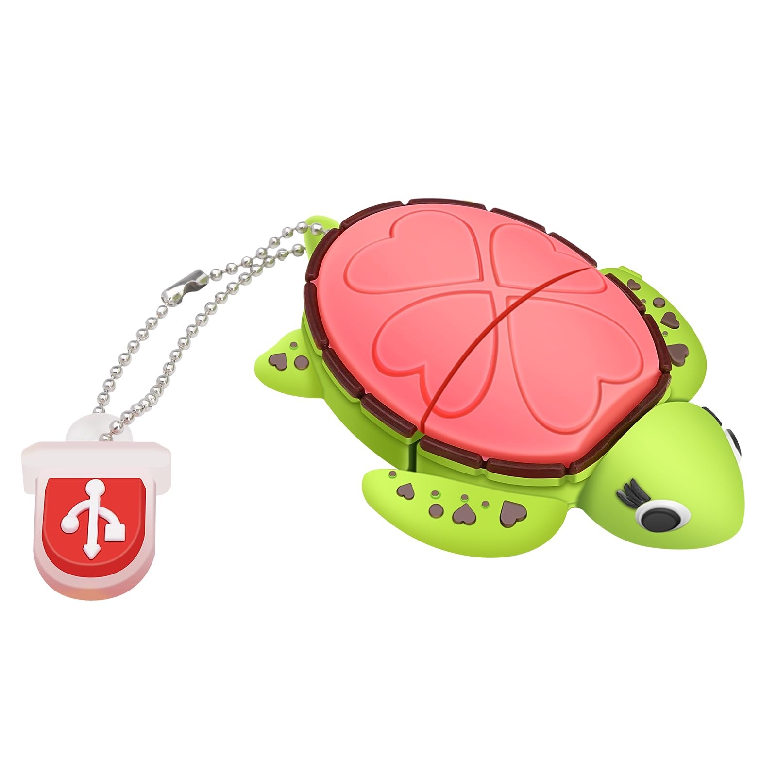 Clé USB 64 Go tortue antichoc pour ne plus perdre vos fichiers d'école et photos de vacances