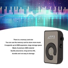 Back Clip Player Portable Mini MP3 Music Player With Memory Card Slot For Daily