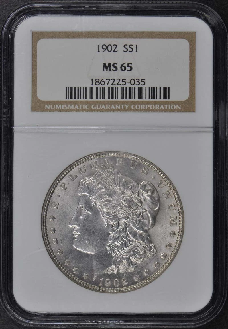 1902 Year Grade MS 65 Morgan Dollars (1878-1921) for sale | eBay