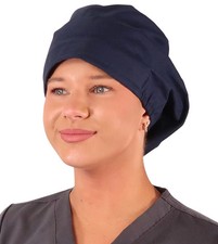 Euro Style Riley Comfort Scrub Cap - Solid Dark Navy Blue