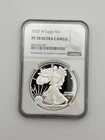2023-W American Silver Eagle $1 NGC PF70 ULTRA CAMEO Proof 1 oz Silver
