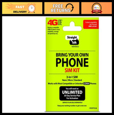 3-in-1 CDMA SIM Card Kit for Bring Your Own Phone - 4G LTE, Verizon Compatible