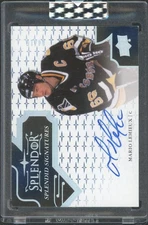 2017/18 UD Splendor Mario Lemieux Splendid Signatures