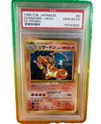 Pokemon Charizard CD Japanese Holo MEGA SWIRL 🌀 PSA 10 Rare Promo #006 Gem Mint