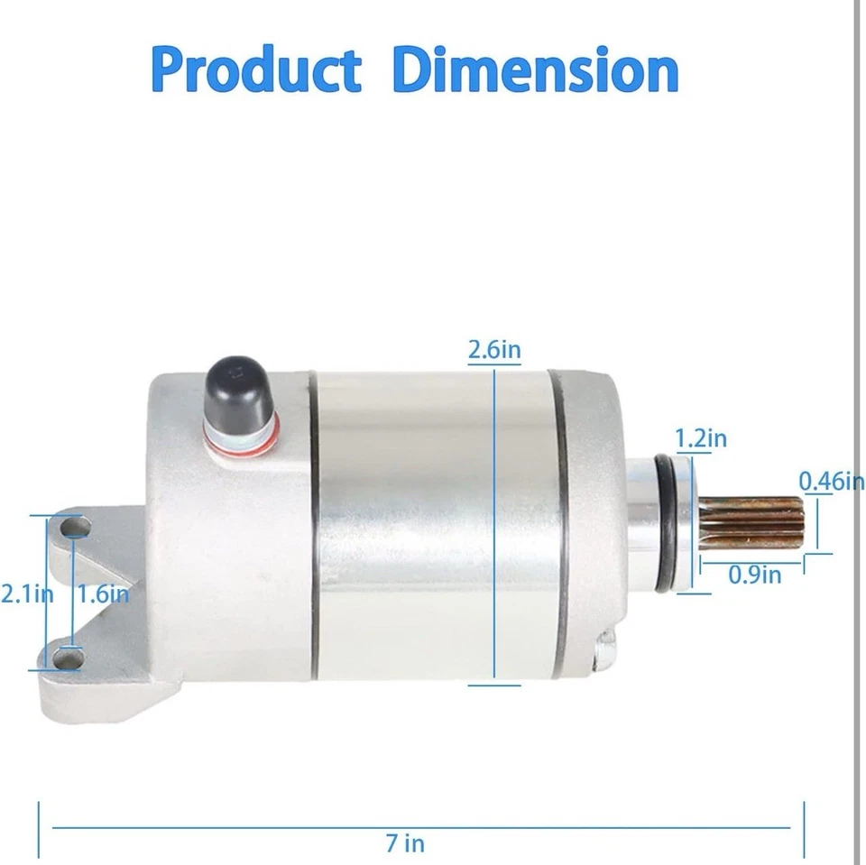 Repuesto de montaje de motor de arranque Labwork para Yamaha Ttr250 Ttr225 1999-2006 Foto 4 de 4