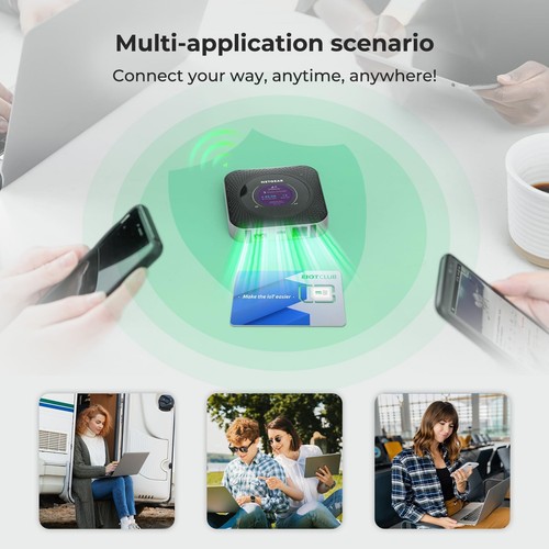 Data Only SIM Card - Ideal for Mobile WiFi Hotspots, Routers, USB Sticks, Lap... - Photo 7 sur 7