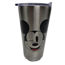 10oz Disney Mickey Mouse Stainless steel tumbler mug cup with lid has scratches