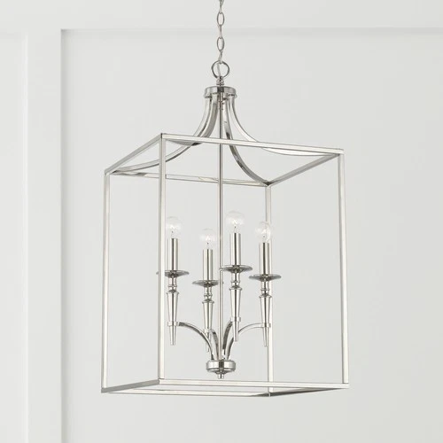 Capital Lighting 542641 Abbie 4 Light 18"W Pendant - Brass - Picture 7 of 10