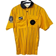 Official Sports Soccer Referee Jersey Men's Small Yellow International USSF