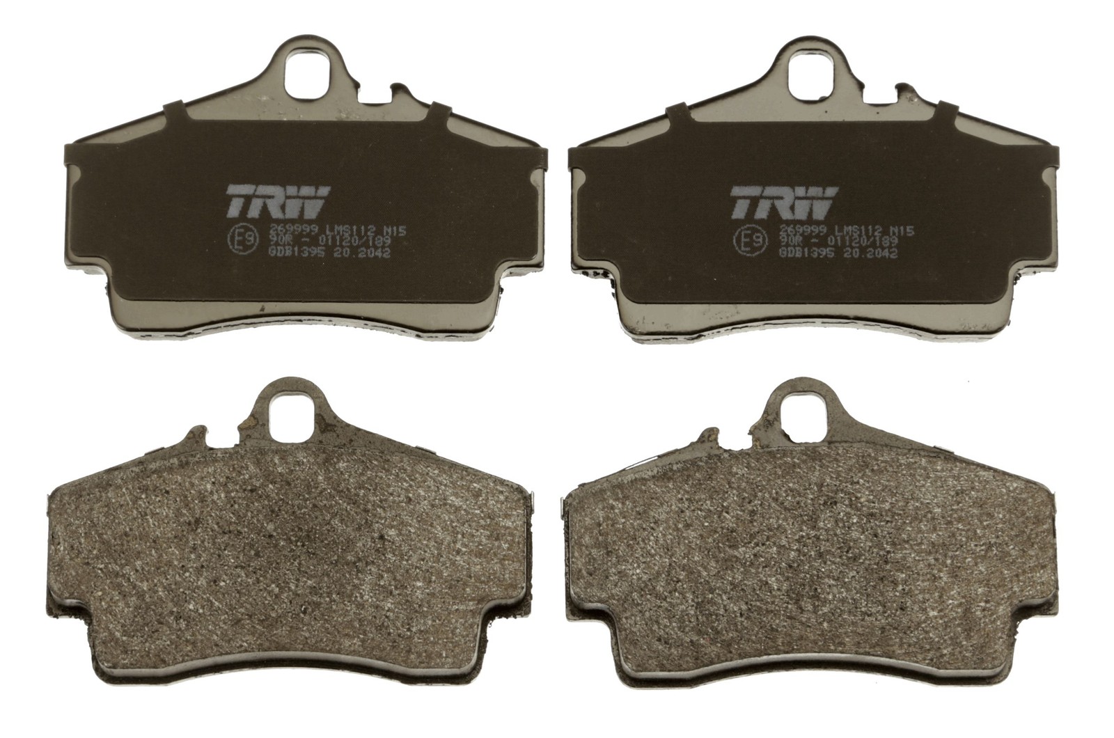 Plaquettes de frein TRW GDB1395 idéales pour les trajets en montagne