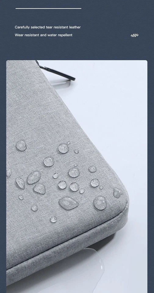 Laptop Case Sleeve Bag For 13 14 15.6" Macbook Lenovo Microsoft HP DELL Cover - Image 2 of 4