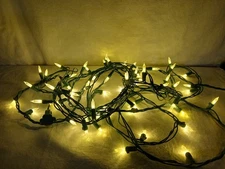 Enchanted Forest L.E.D White 70ct Faceted Miniature Light Set #284-0931