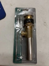 Plumb Works Brass Pop-Up Drain Assembly With Overflow 679-5419