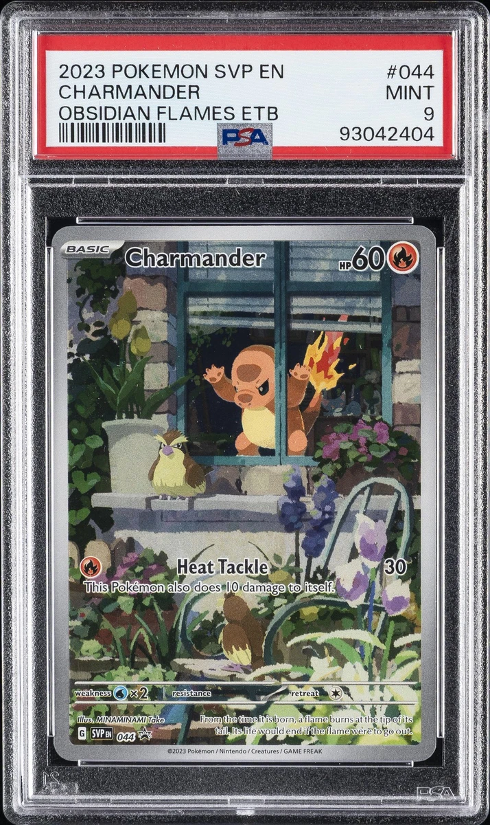 Charmander Pokémon TCG Professional Sports Authenticator (PSA