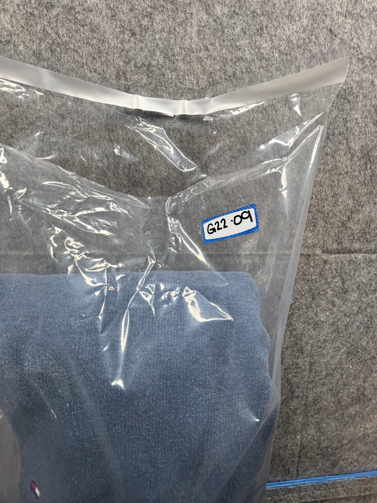 Y2K Tommy Hilfiger Men's Blue Quarter-Zip Sweatshirt - Essential Style image 7
