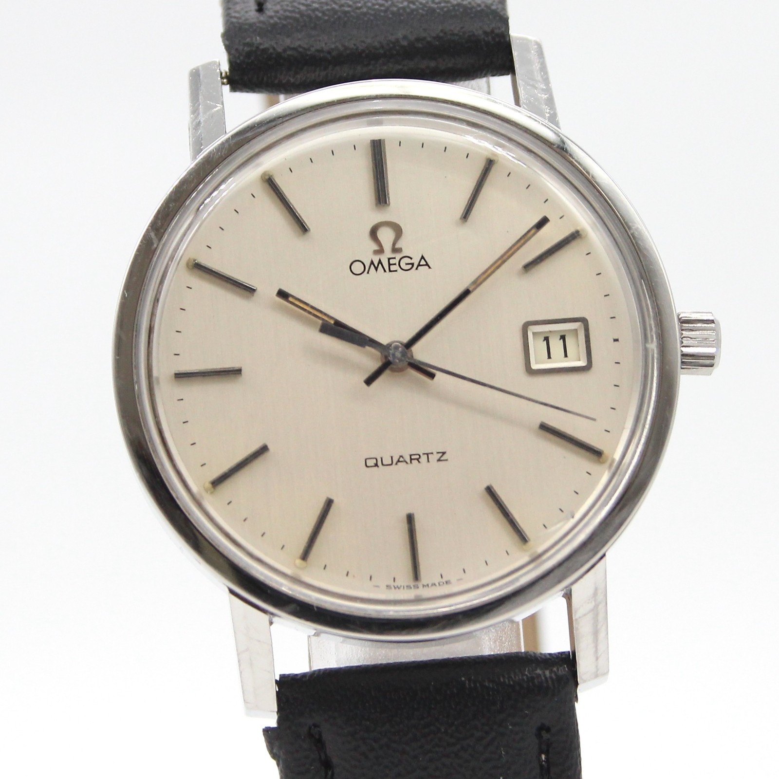 New Belt [NEAR MINT] OMEGA QUARTZ Cal.1342 196.0160 Date Men's From JAPAN Y982 image 3