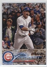 2018 Topps Holiday WalMart Mega Box Metallic Snowflake Willson Contreras w7v