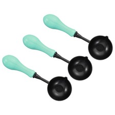 4" Wax Seal Spoon, 3Pcs Painted Wax Sealing Melting Spoon, Light Green