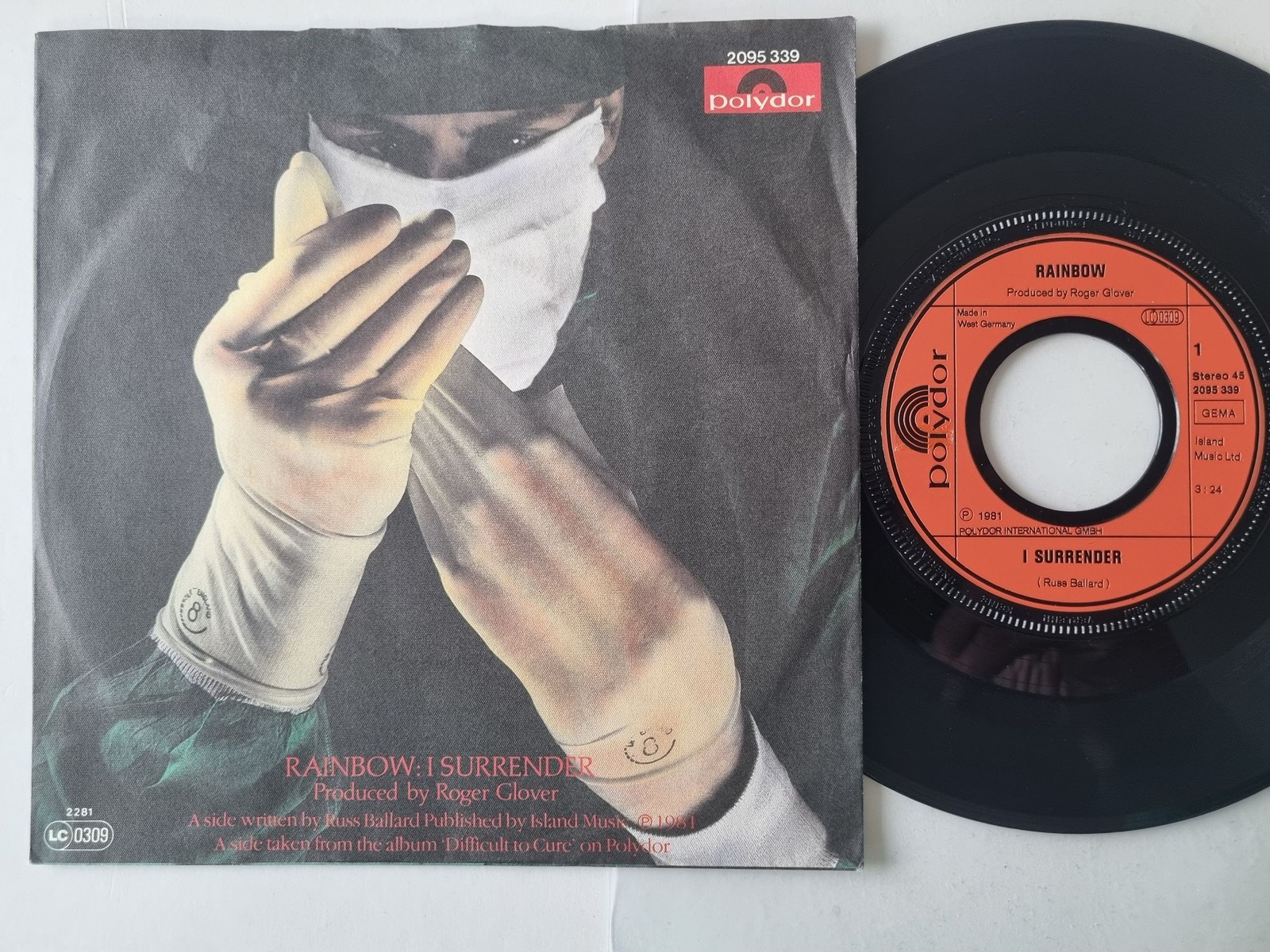 Rainbow - I Surrender 7'' Vinyl Germany