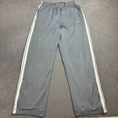 Nike Trainingshose Erwachsene Large grau Swoosh Sport Basketball Baggy Jogginghose Herren*