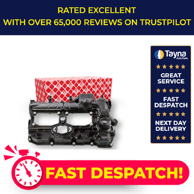 Rocker Cover fits BMW 220 F22, F23 2.0 13 to 21 11127588412 Febi Quality New