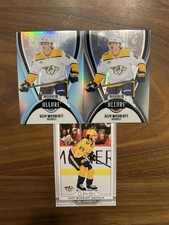 2025-26 Upper Deck Ozzy Wiesblatt 3 Card Lot Nashville Predators Rookie Hockey