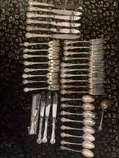 925 Solid Sterling Silver Towel Old Masters Set Of 37 -Ask Spot Price For 925