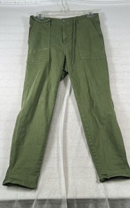 Judy Blue Women's Olive Green Utility Cargo High Rise Elastic Waist Pants 11/30