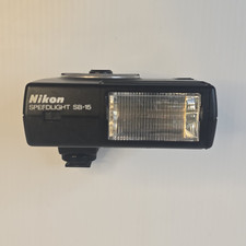 Nikon Speedlight SB-15 Shoe Mount Flash Untested Parts Repairs Only