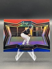 2025 Panini Select - Diamond Level Ryan Waldschmidt #274 Red & Blue Prizm /99...