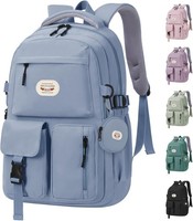 "Rucksack Damen Schulrucksack Teenager MäDchen Mit 15,6\" Laptopfach, Wasserfest"