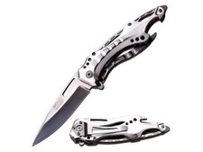 8"" MTECH Stainless Steel Blade Spring Assisted Folding Knife
