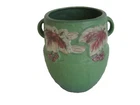Roseville Blackberry Reproduction Art Pottery Handled Ceramic Vase