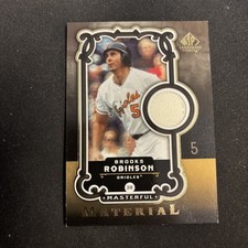 2007 SP Legendary Cuts - Masterful Material Brooks Robinson #MM-BR (MEM)