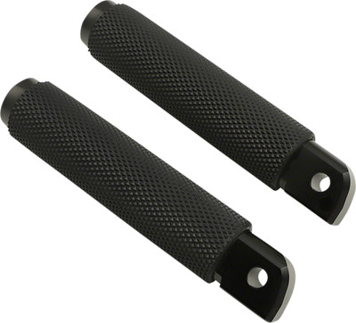 Rough Crafts RC-400-006 Black Knurled Passenger Pegs Harley FLDE FLFB 2018-2020
