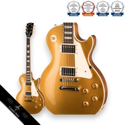 Gibson Les Paul Standard 50s Gold Top E-Gitarre Haning 2 Humbucker