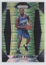 2017-18 Panini Prizm Green Pulsar Prizm 14/25 Jawun Evans #216 a8r