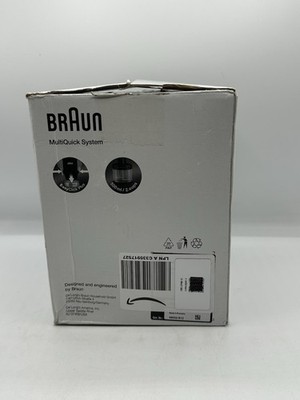 Braun MQS200BK MultiQuick Chopper Attachment 1.5 Cup EasyClick