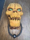 Pumpkin Halloween Door Knocker Loud Sound Wall Hanging Prop — photo 1