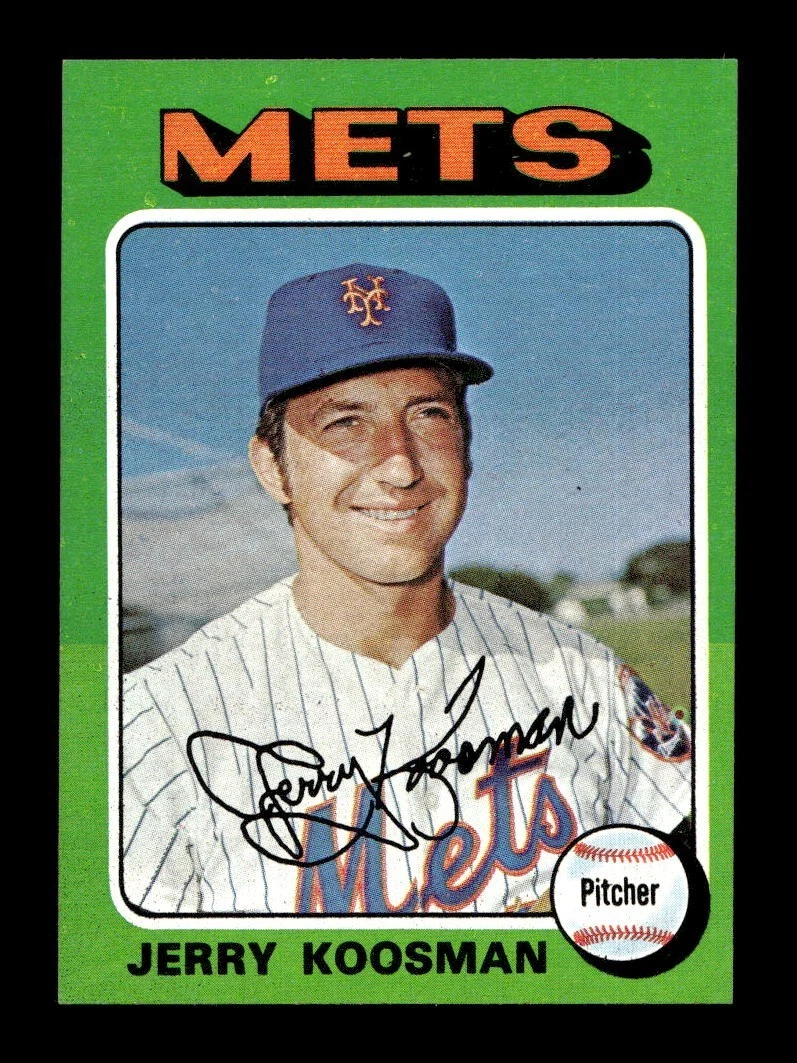 1975 Topps MINI #19 Jerry Koosman Mets NEAR MINT *5u