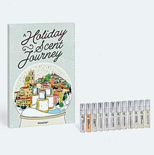 DOSSIER PARFUM SET FRAGRANCES .17 OZ/5ML, 12 SPRAY BOTTLES HOLIDAY SCENT JOURNEY