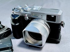 Fujifilm X100 Digital Camera In Silver With Accessories. Beautiful!
