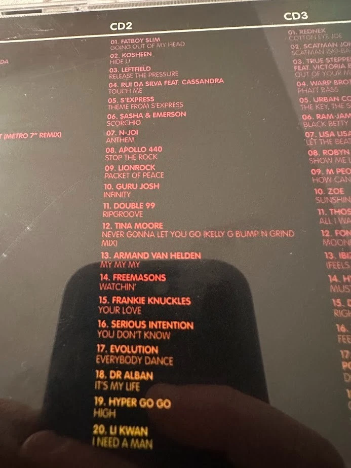 3 fach CD Box Ultimate 60 Massive Dancefloor Classics seh guter Zustand - Bild 4 von 4