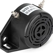 Backup Alarm 110dB 12V-48V DC Waterproof Industrial Heavy-Duty Backup Reverse Wa