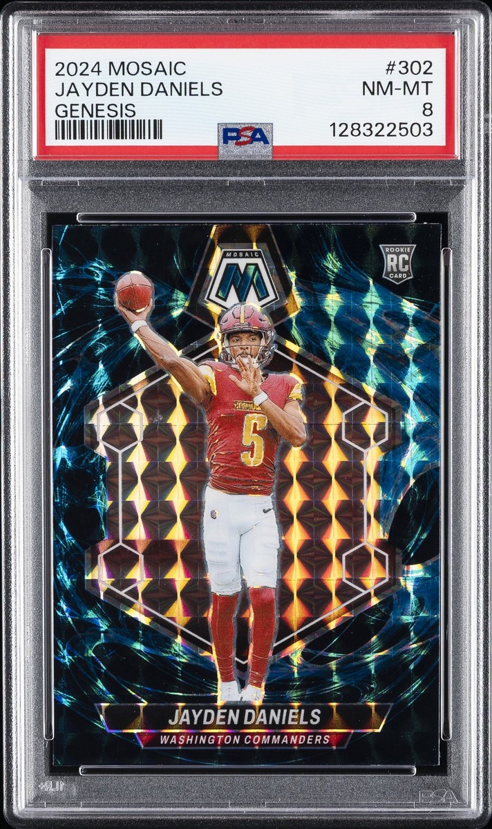 2024 Panini Mosaic - Rookies Jayden Daniels #302 Genesis Mosaic