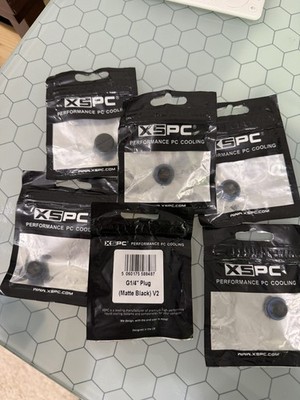 XSPC G1/4'' Plug Fitting - Matte Black Finish