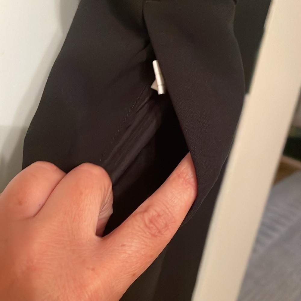 H&M Large NWT Mama Maternity Elegant Black Pants W/ Pockets thumbnail 7