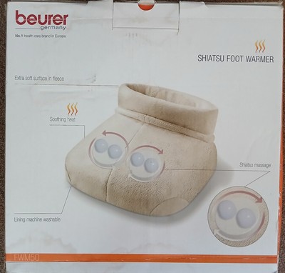 BEURER German Designed Shiatsu Foot Warmer Massager FWM50~OBOX-READ