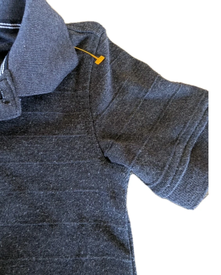 Nautica Boys S/P (Size 4) Polo Shirt Uniform Navy New Without Tags NWOT - Image 3 of 4