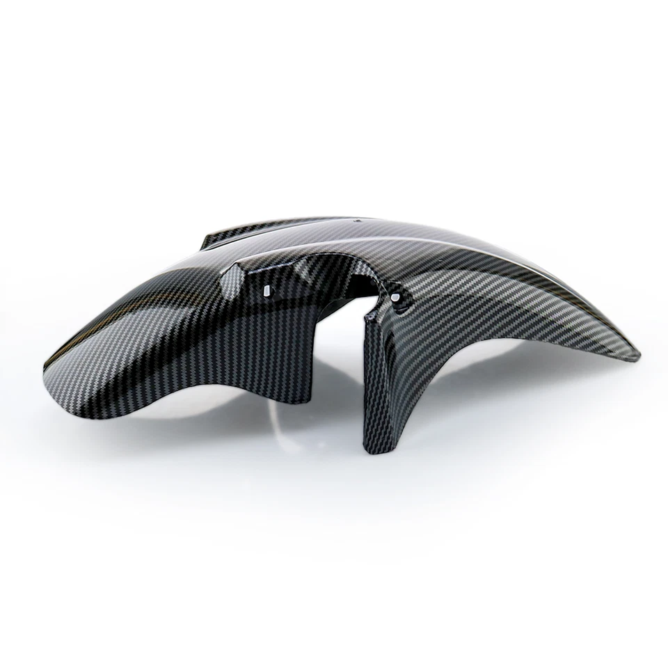 Protector delantero ABS para motocicleta Honda CB250F CB600F CB900F CB1300 1992-12 carbono Foto 2 de 4